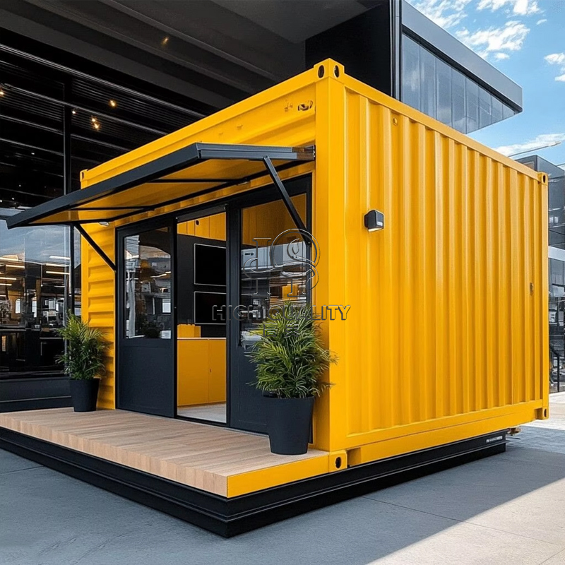 Coffee Tea Kiosk - Luxury Steel Sandwich Panel Container House