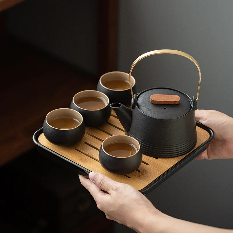 Gongfu Tea Set - Quality Chinese Tea Set Hand-held Black