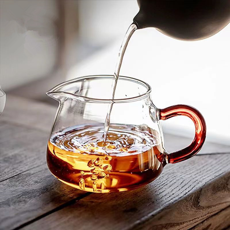 Coffee Tea Creamer - 200ml Heat Resistant Glass Fair Cup