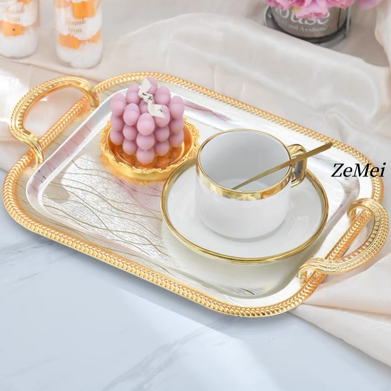 Coffee Tea Break - French-Style Metal Fruit Tray,Tea Break Coffee