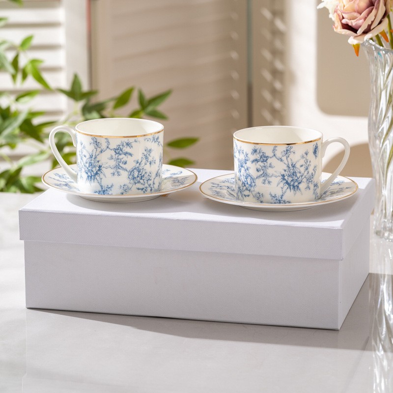 Coffee Tea Friends - New European Bone China Coffee Cup