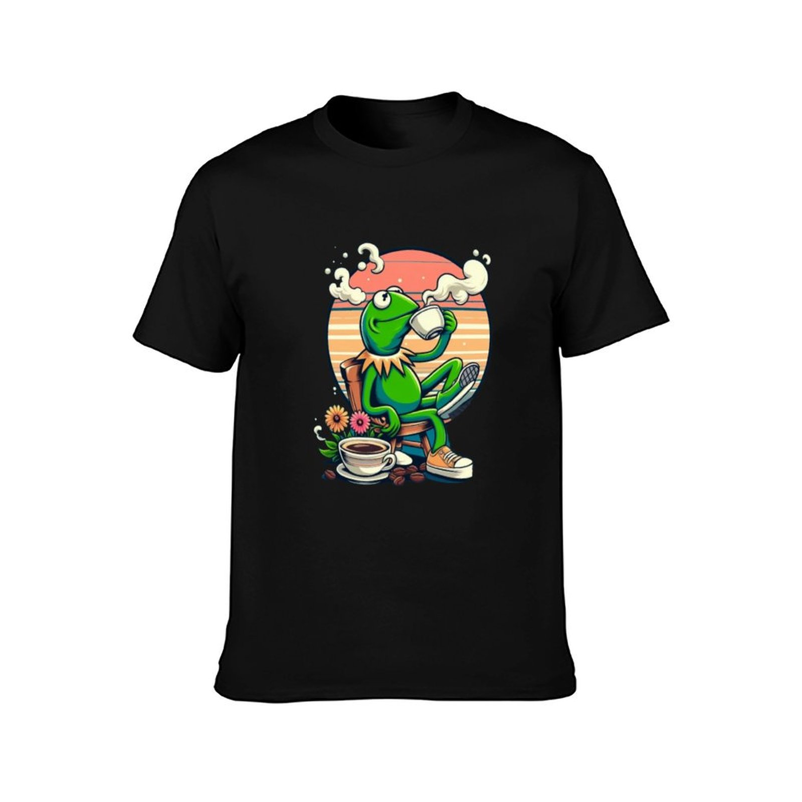 Kermit Sipping Tea gif. Funny  - Coffee Tea Festival ulasan dan harga