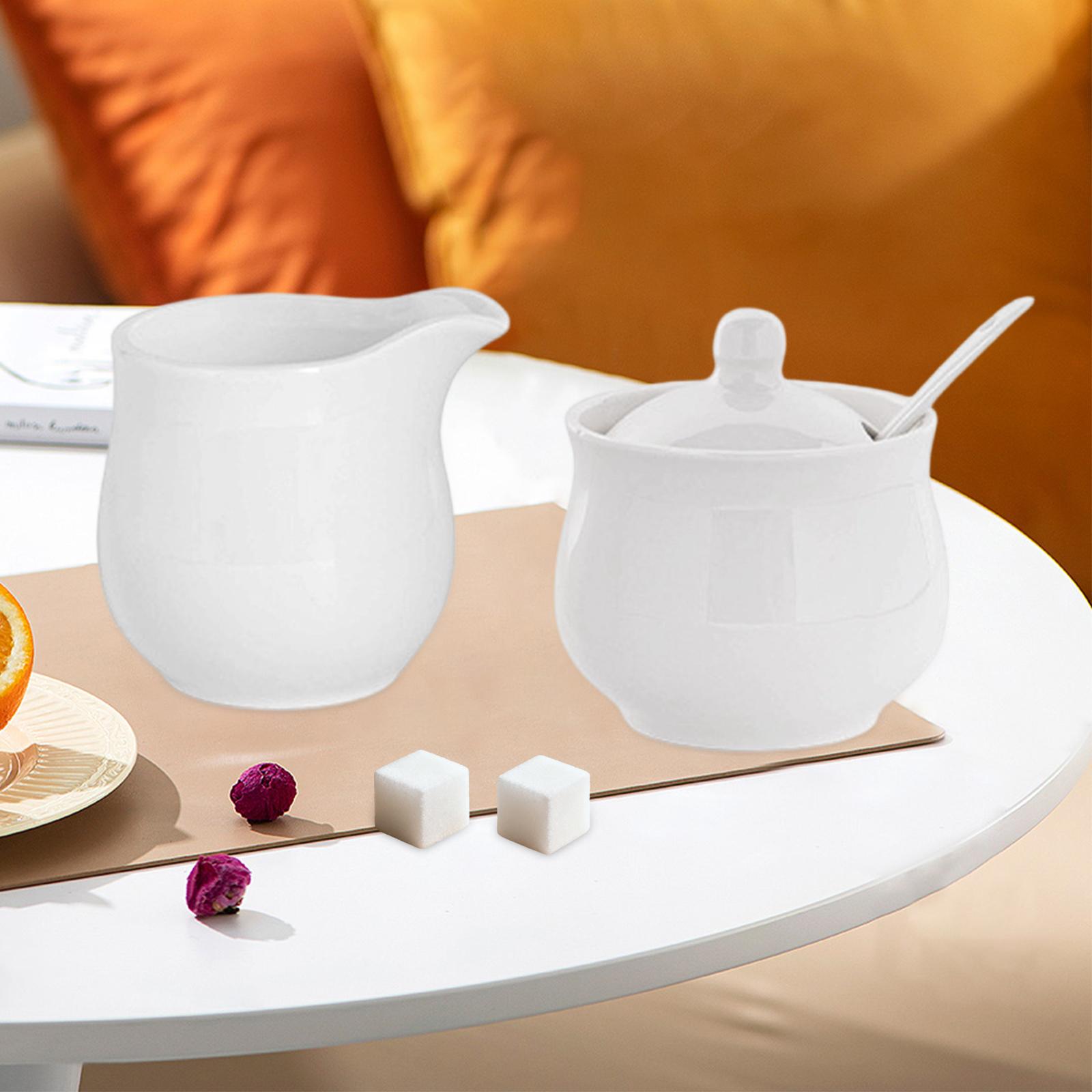 Retro Ceramic Sugar Container  - Coffee Tea Creamer ulasan dan harga
