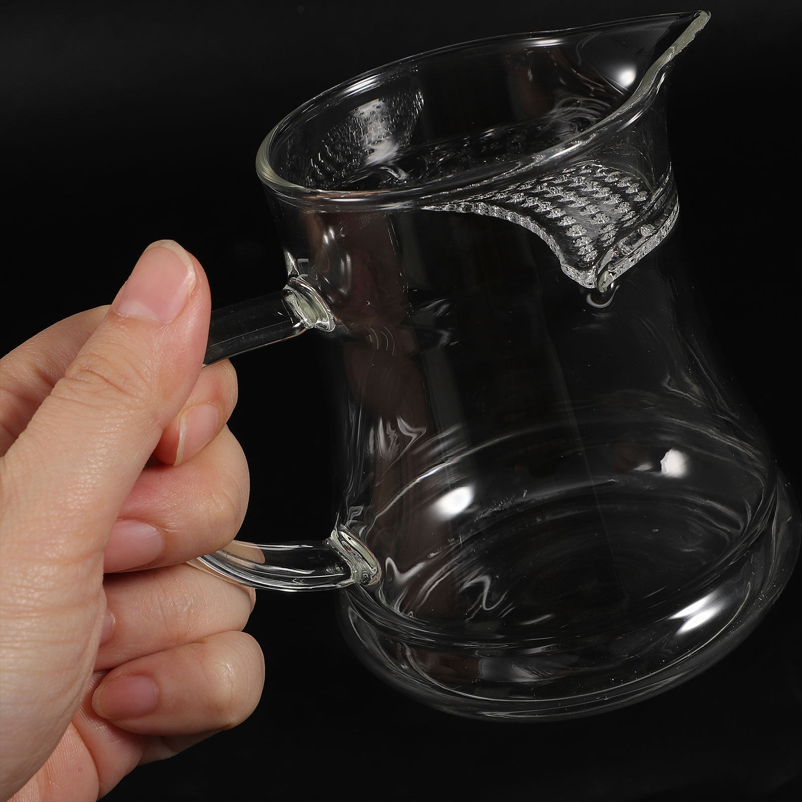 Tea Pitcher Heat Resistant Gla - Coffee Tea Creamer ulasan dan harga