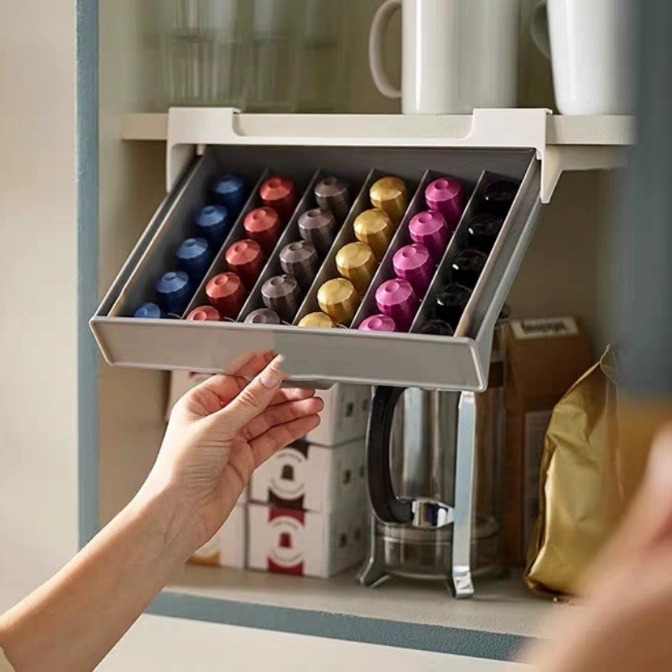 Coffee Capsule Holder Capsule  - Coffee Tea Box ulasan dan harga