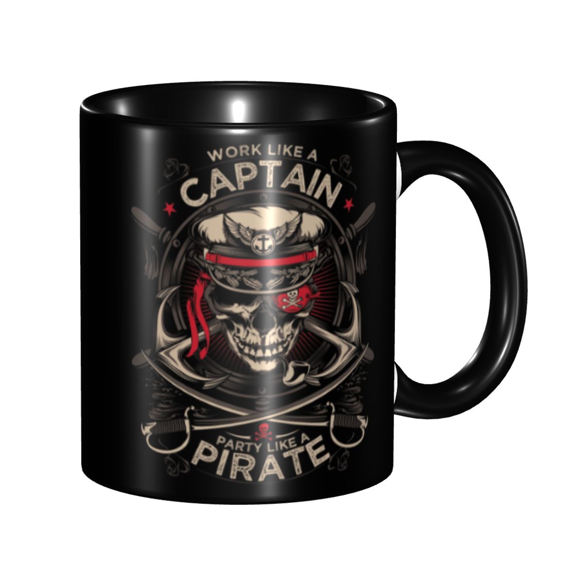 Customized Work Like A Captain - Coffee Tea Like ulasan dan harga