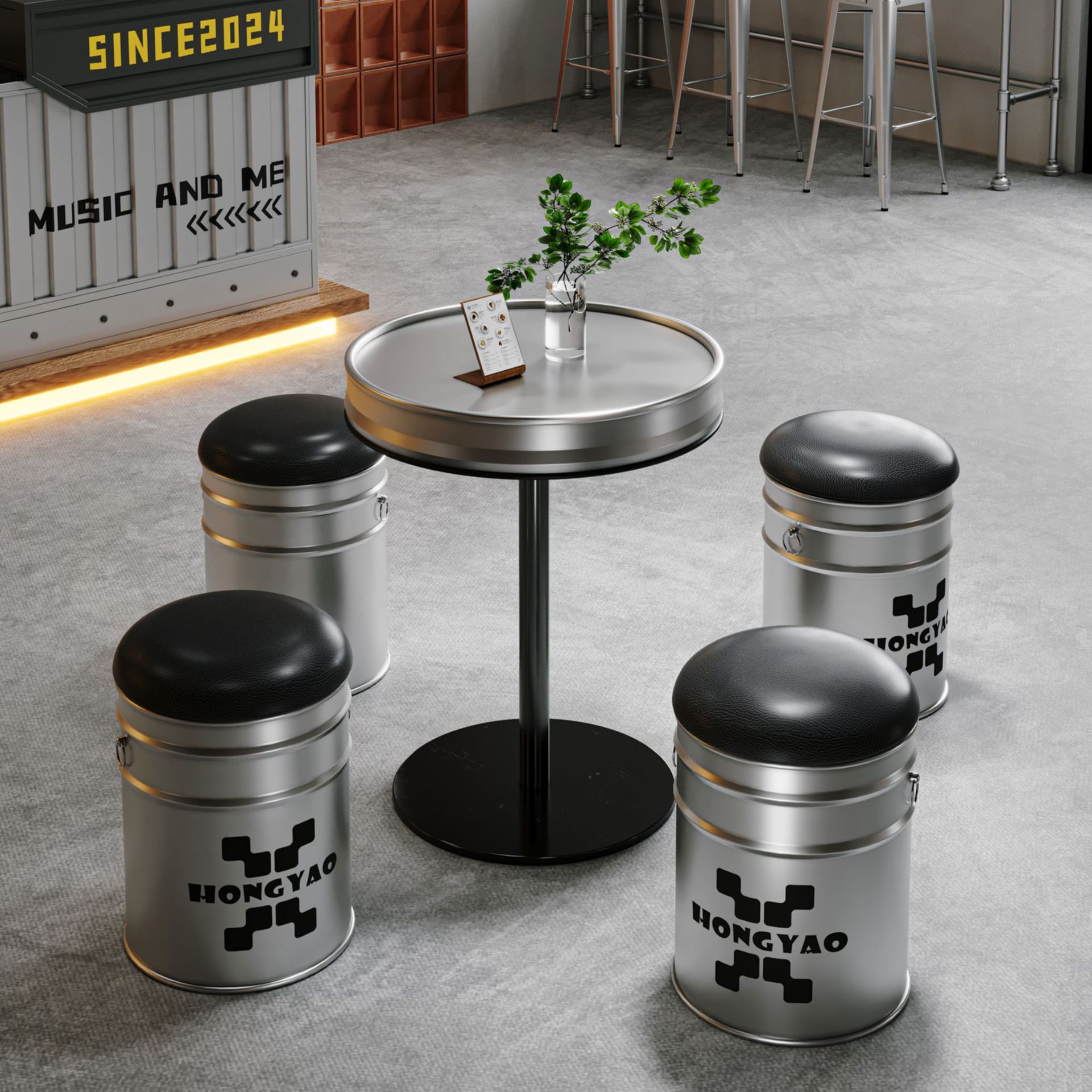 for Industrial Style Wrought I - Coffee Tea Lounge ulasan dan harga