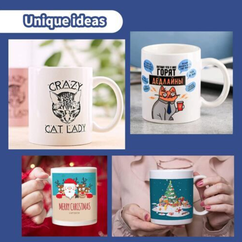 HTVRONT Sublimation Mugs Blank - Coffee Tea And Cocoa ulasan dan harga
