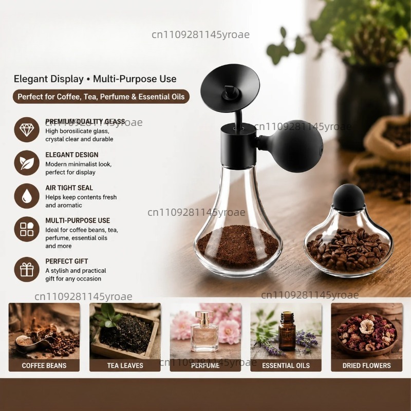 Glass Aroma Sample Bottle Coff - Coffee Tea & Jane ulasan dan harga