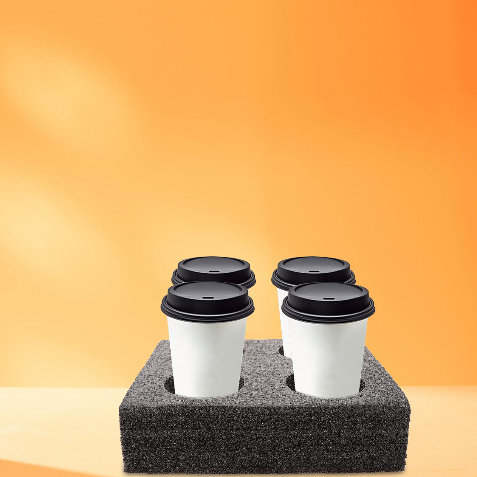 Milk Tea Cup Tray Takeout Coff - Coffee Tea Cup ulasan dan harga