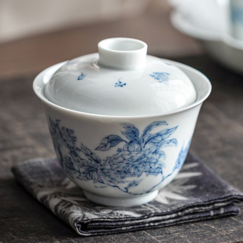 Antique Blue White Porcelain G - Gongfu Tea Set ulasan dan harga