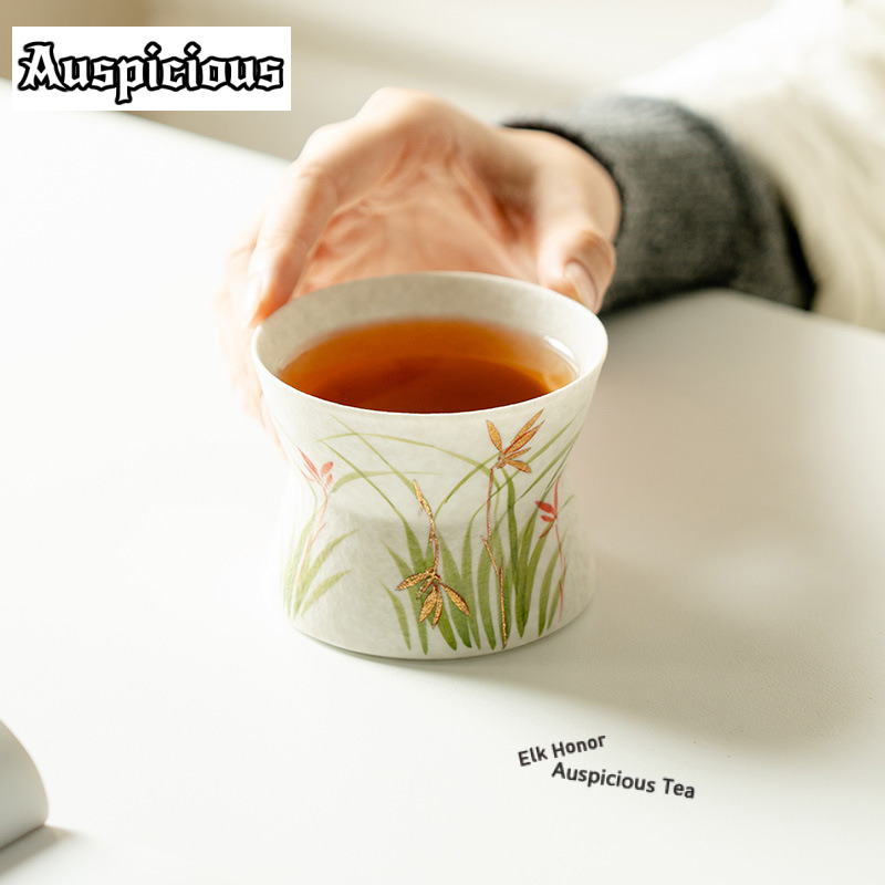 180ml Gold Drawing Hand-painte - Coffee Tea Drawing ulasan dan harga