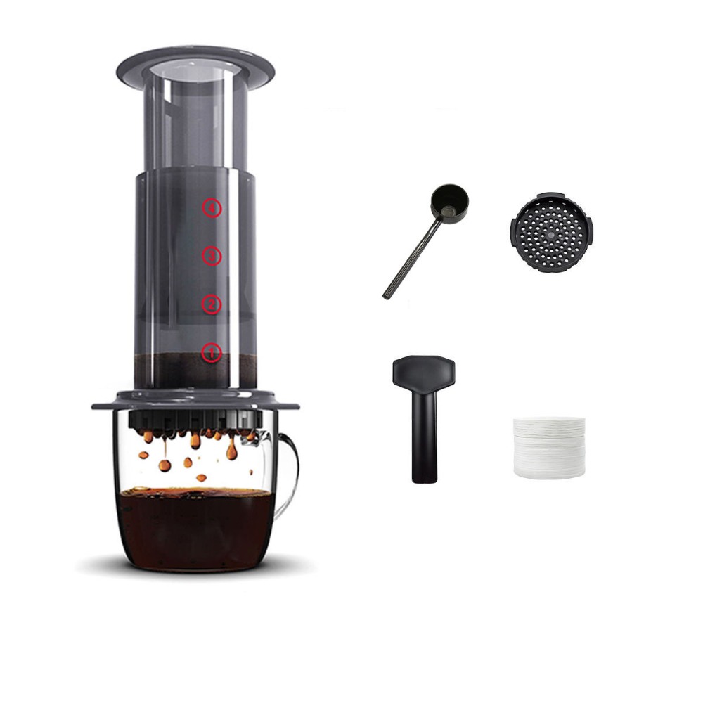 Share Pot Portable Coffee Kett - French Press Coffee & Tea ulasan dan harga