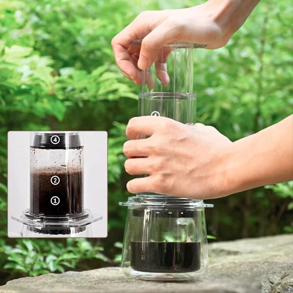 Share Pot Portable Coffee Kett - French Press Coffee & Tea ulasan dan harga