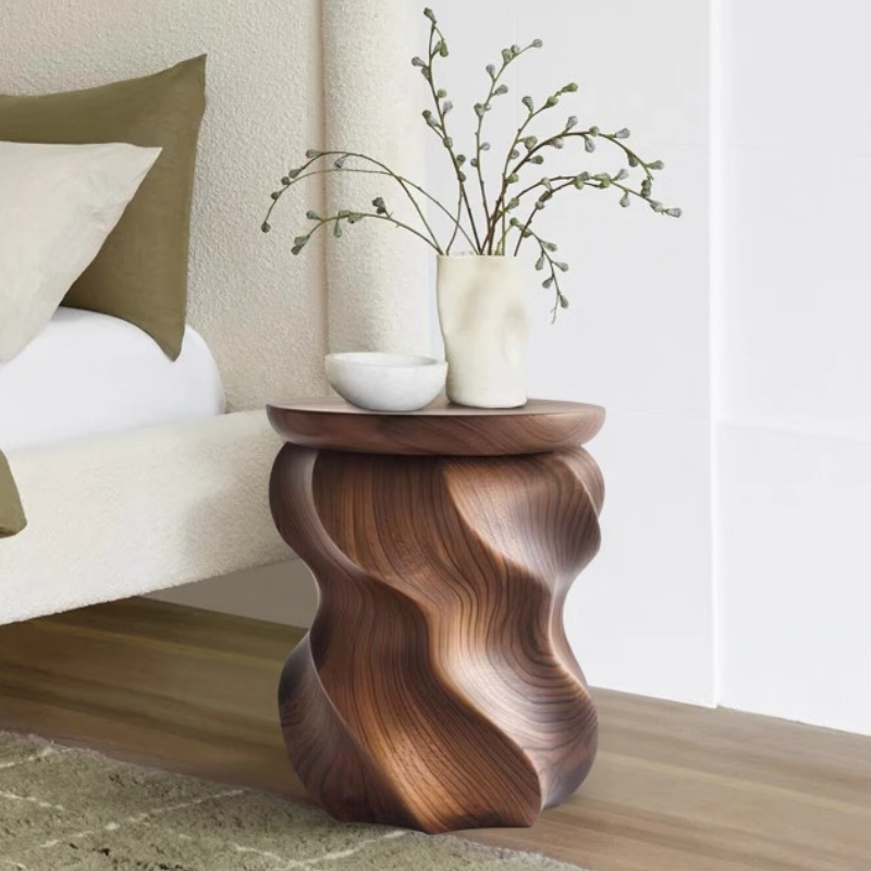 Wooden Coffee Table Simple Cre - Coffee Tea Lounge ulasan dan harga