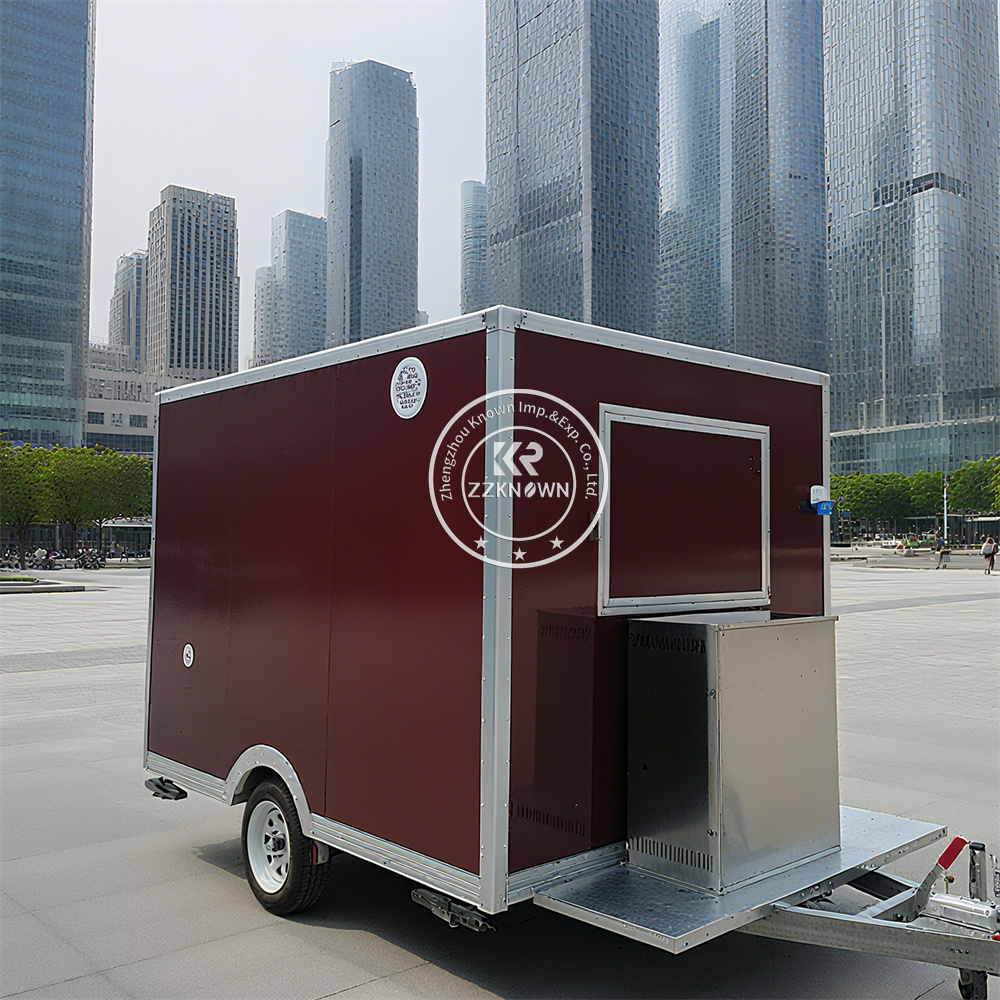 Commercial Mobile Coffee Slush - Coffee Tea Kiosk ulasan dan harga