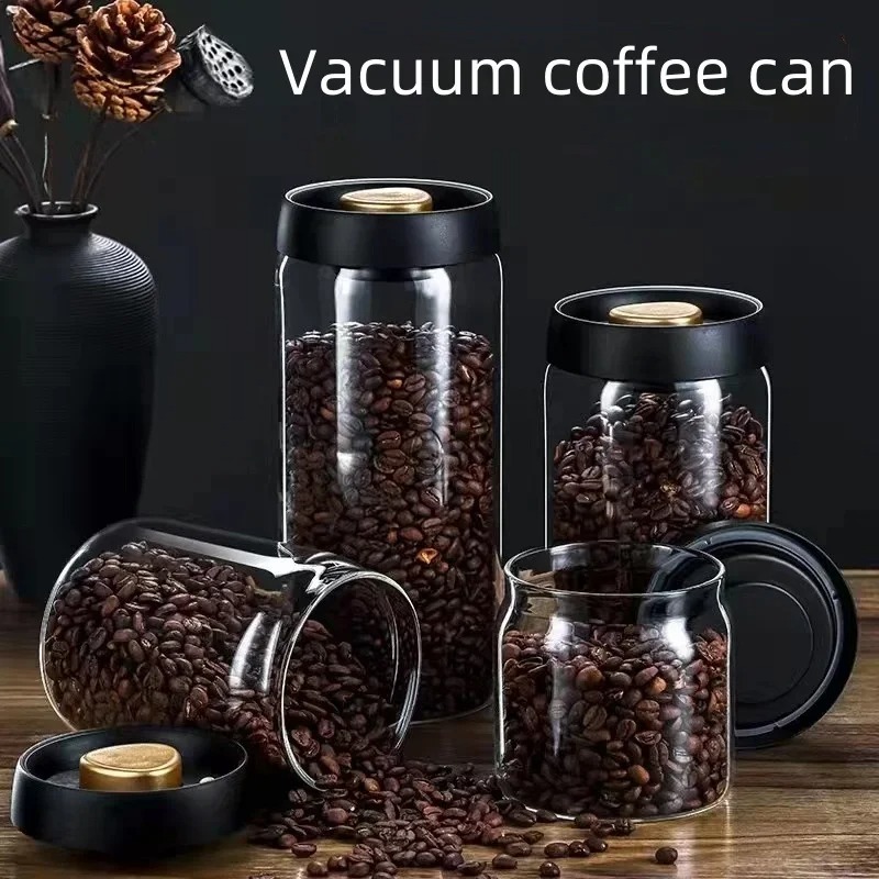 Manual Vacuum Sealed Coffee Ja - Coffee Tea Box ulasan dan harga
