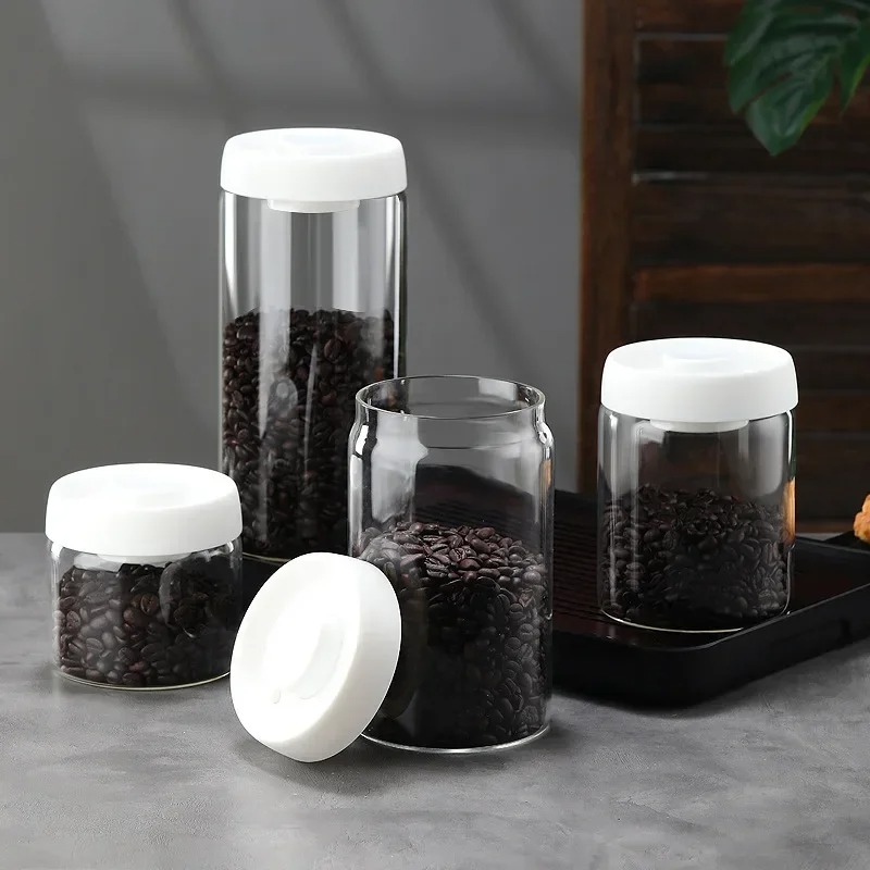 Manual Vacuum Sealed Coffee Ja - Coffee Tea Box ulasan dan harga
