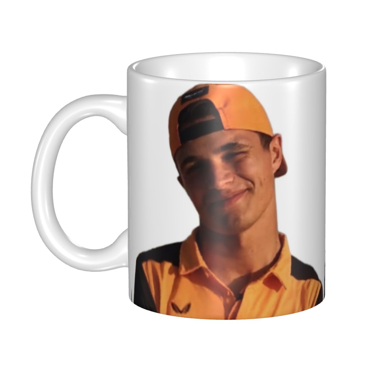 Lando Norris Ceramic Magic Cup - Coffee Tea Friends ulasan dan harga