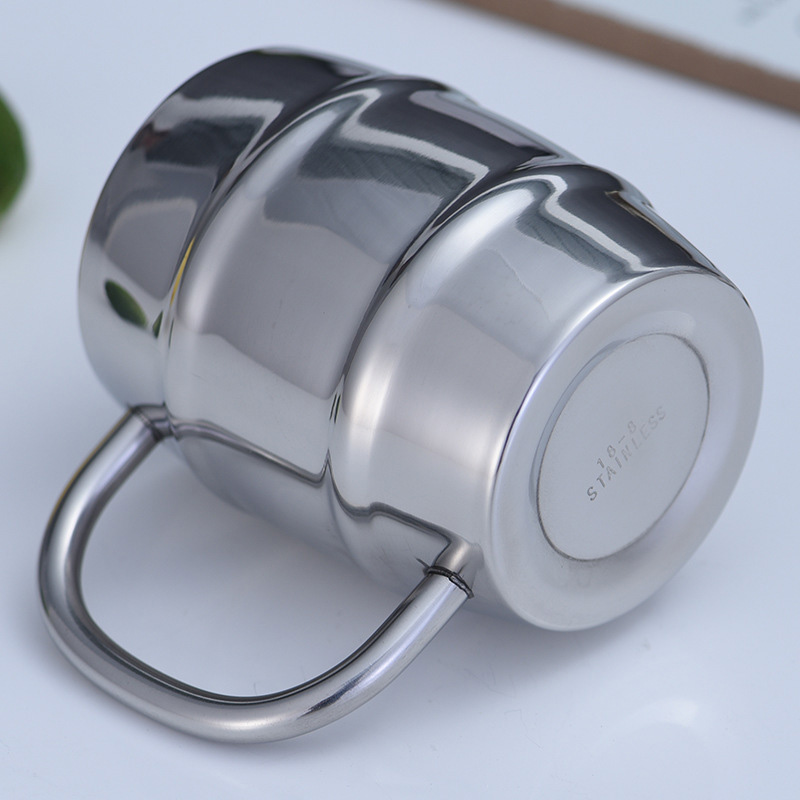 Stainless Steel Beer Cup Laser - Coffee Tea Friends ulasan dan harga