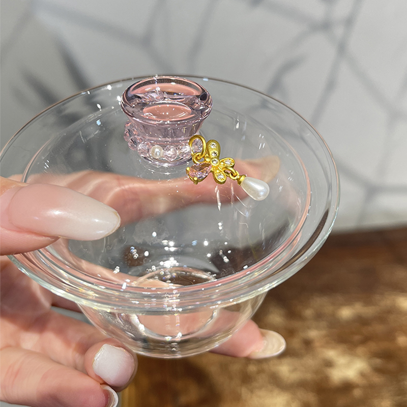 Pink High Borosilicate Glass G - Gongfu Tea Set ulasan dan harga