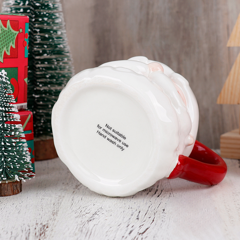 Christmas 3D Santa Ceramic Mug - Coffee Tea Festival ulasan dan harga