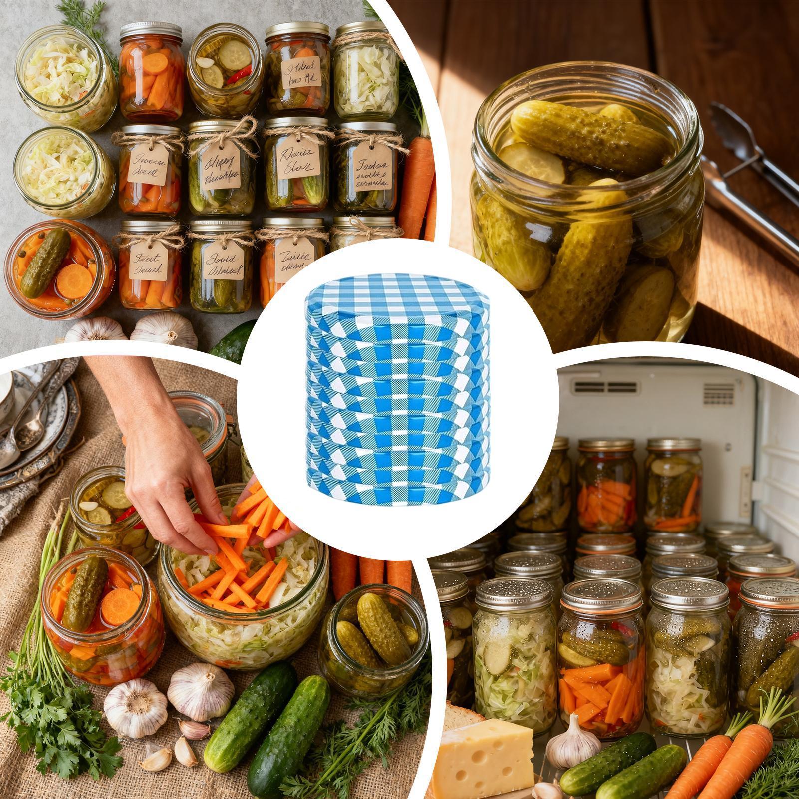 Canning Jar Lids 50 Piece Leak - Coffee Tea & Jane ulasan dan harga