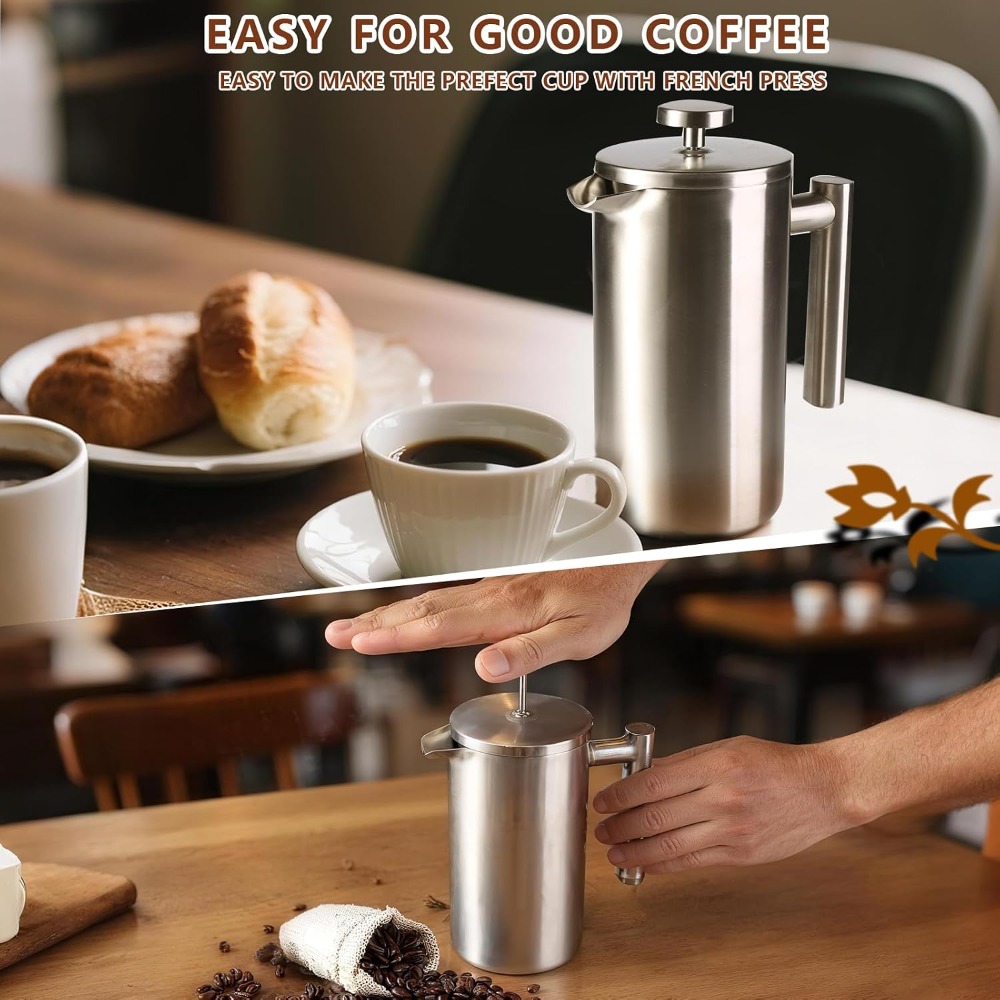 French Press Coffee Maker, 304 - French Press Coffee & Tea ulasan dan harga