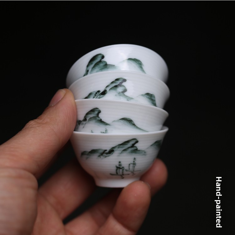 Miniature Chinese Style Hand-P - Gongfu Tea Set ulasan dan harga