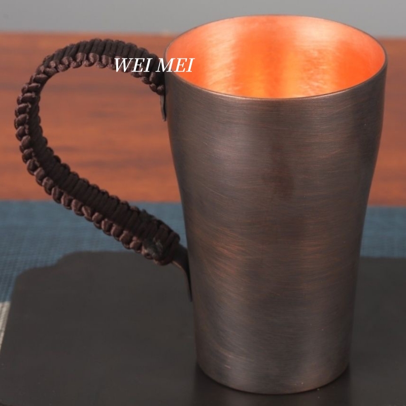 Vintage Copper Coffee Mug 300m - Coffee Tea Drawing ulasan dan harga