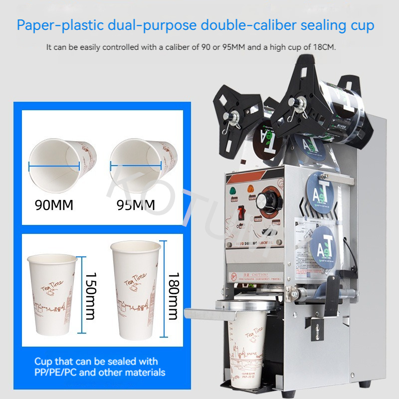 90mm / 95mm Diameter Semi-Auto - Coffee Tea And Cocoa ulasan dan harga