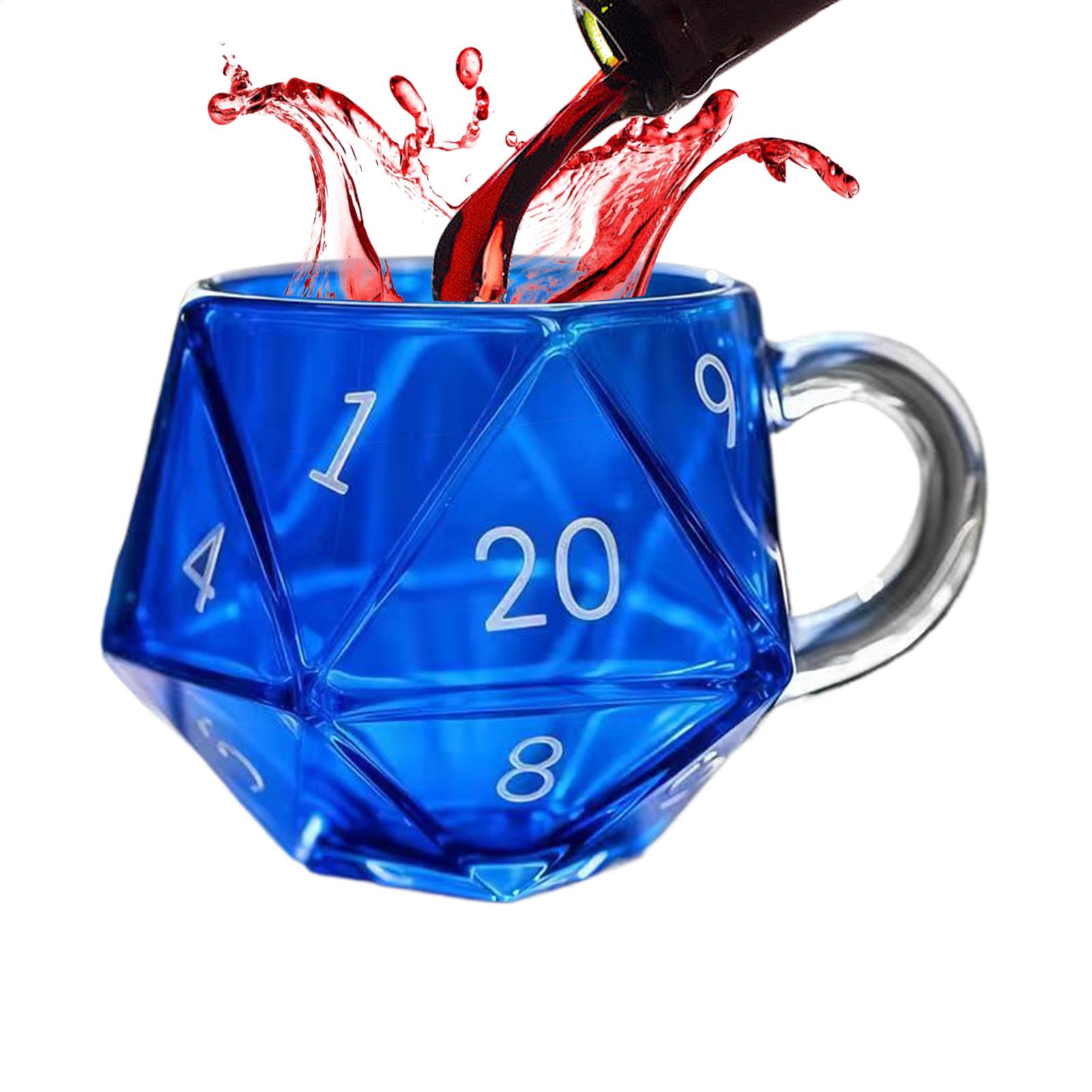 Tea Mug Polyhedral Dice Water  - Coffee Tea Break ulasan dan harga