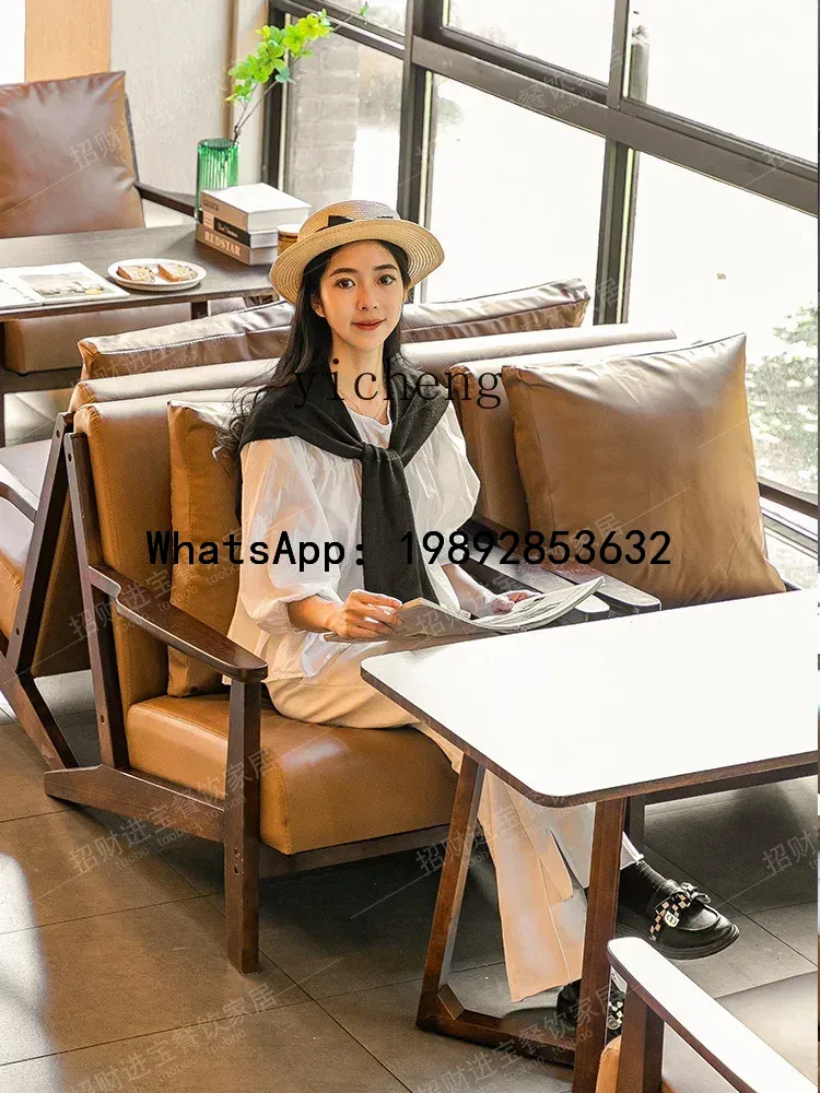 H1  Milk Tea Shop Table and Ch - Coffee Tea Lounge ulasan dan harga