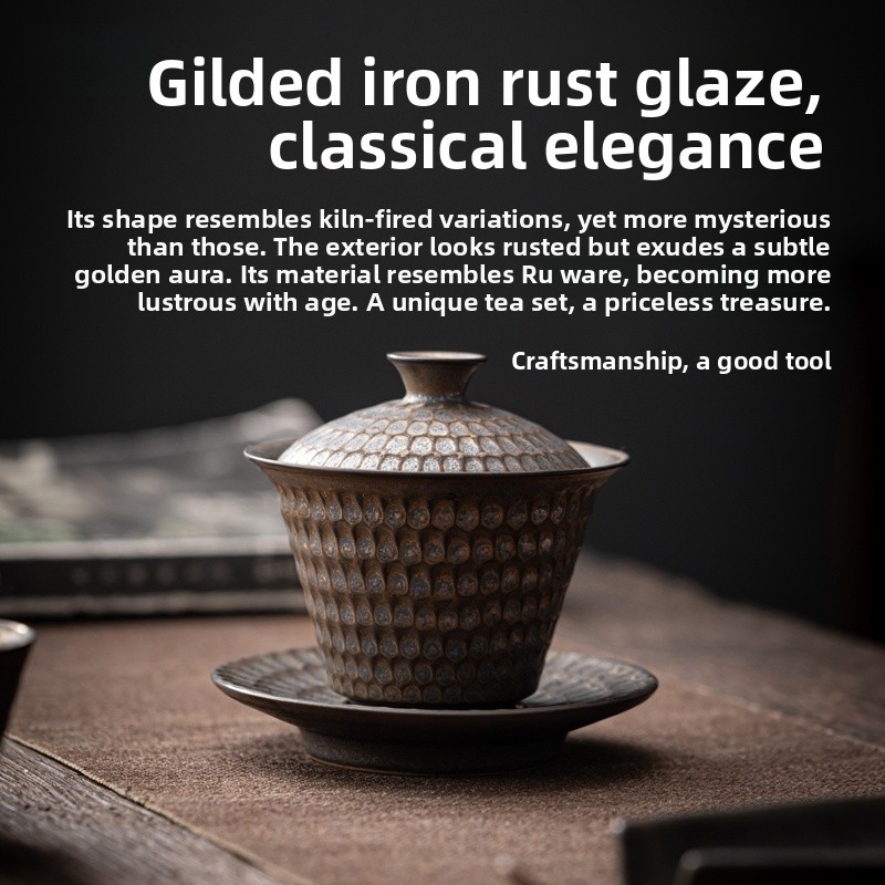 Retro Ceramic Gongfu Tea Set S - Gongfu Tea Set ulasan dan harga