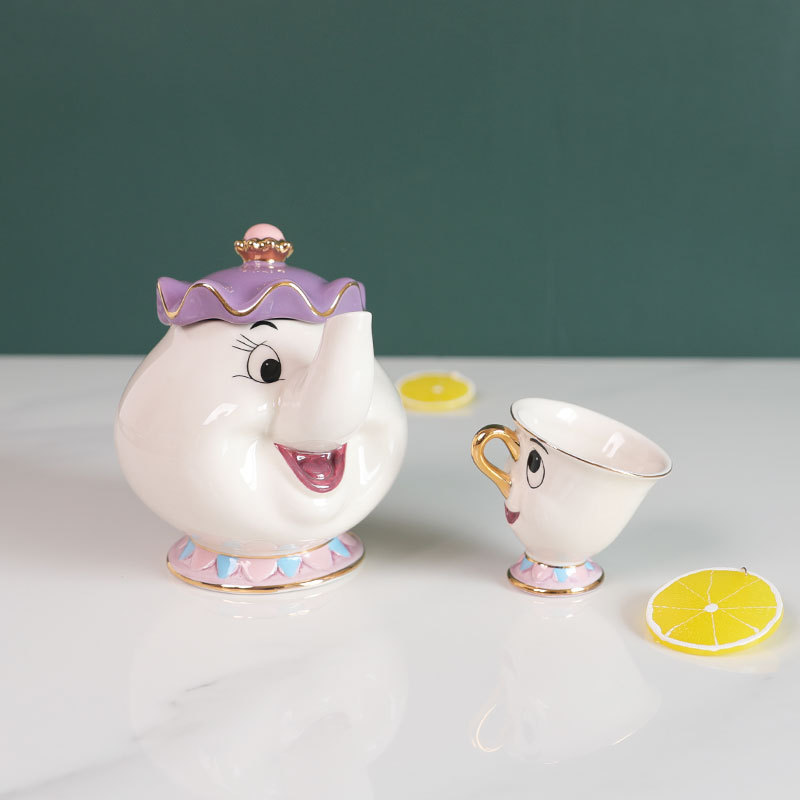 Hot Teapot Cartoon Beauty And  - Coffee Tea Box ulasan dan harga