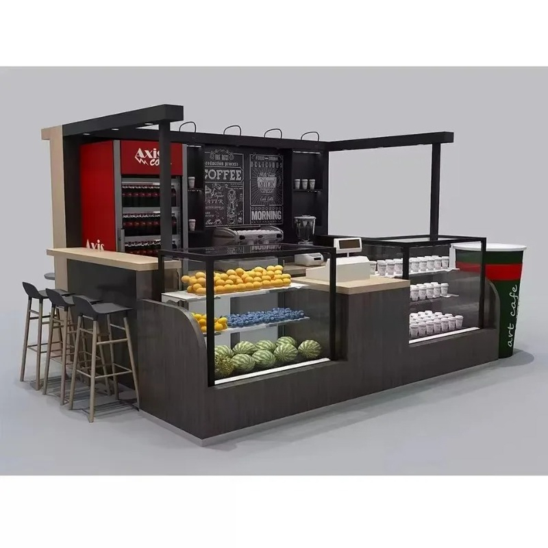 2026 New FL Customized Design  - Coffee Tea Kiosk ulasan dan harga