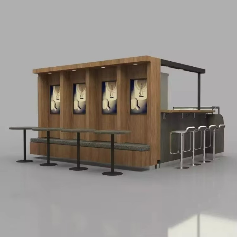 2026 New FL Customized Design  - Coffee Tea Kiosk ulasan dan harga