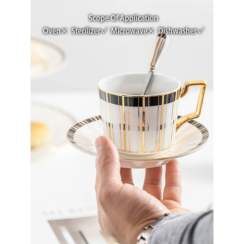 Gold Inlay Bone China Coffee S - Coffee Tea Creamer ulasan dan harga
