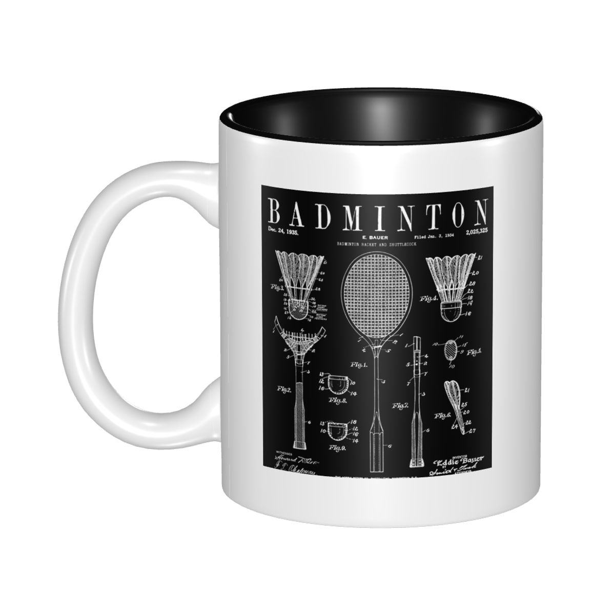 Badminton Old Vintage Patent D - Coffee Tea Drawing ulasan dan harga