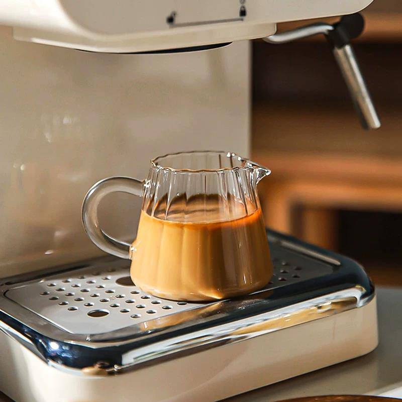 High Borosilicate Glass Milk P - Coffee Tea Creamer ulasan dan harga