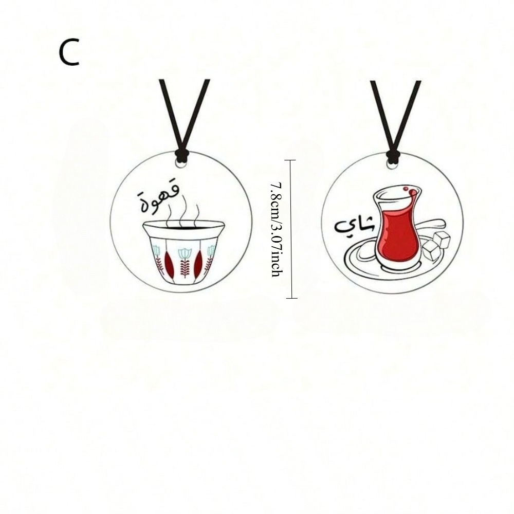 2Pcs Platinum Black Acrylic Pe - Coffee Tea Festival ulasan dan harga