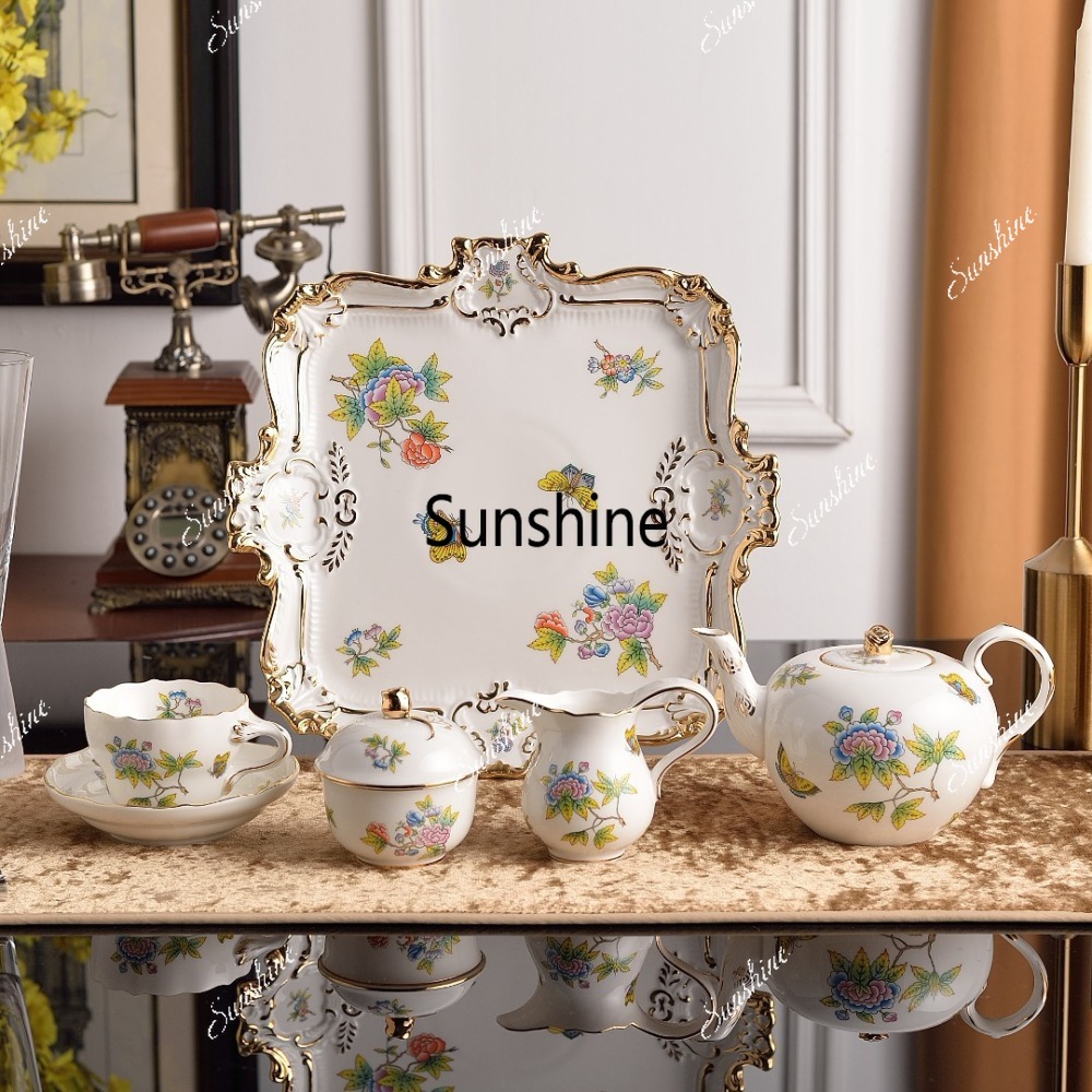 Hungarian Floral Garden Aftern - Coffee Tea Creamer ulasan dan harga