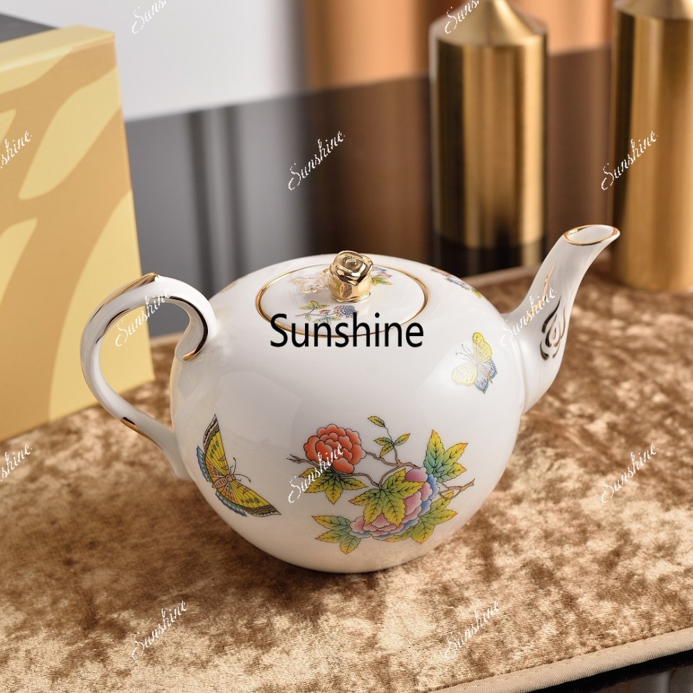 Hungarian Floral Garden Aftern - Coffee Tea Creamer ulasan dan harga