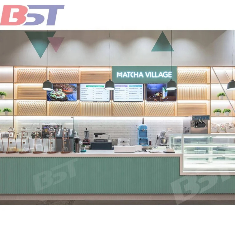 custom.Customized Mall Fast Fo - Coffee Tea Kiosk ulasan dan harga