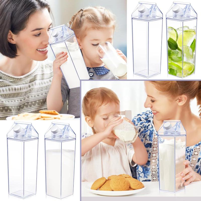 750ML Transparent Milk Bottle  - Coffee Tea Box ulasan dan harga