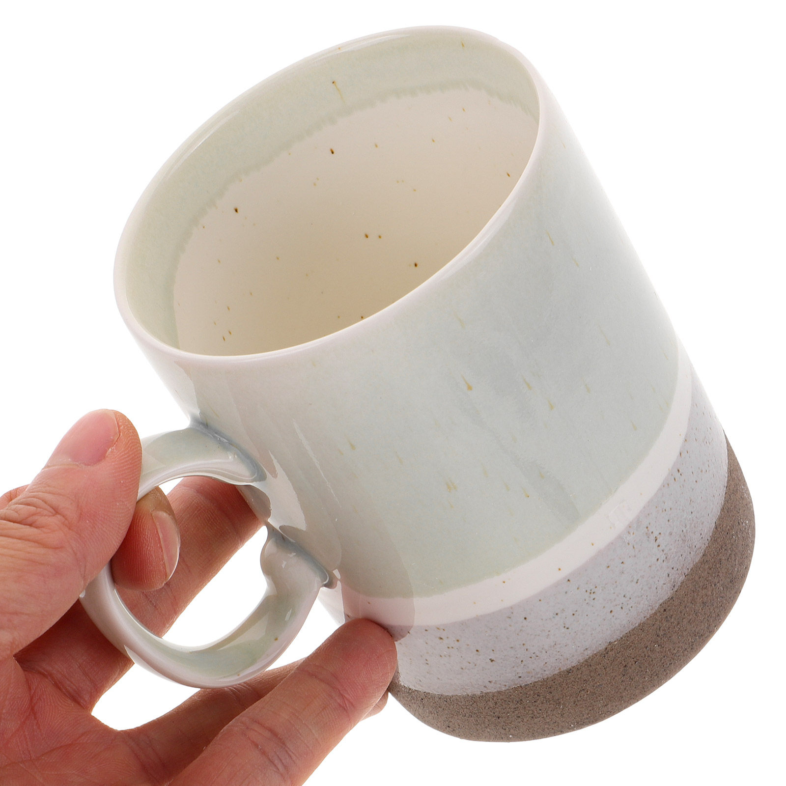 Ceramic Coffee Mug with Handle - Coffee Tea And Cocoa ulasan dan harga