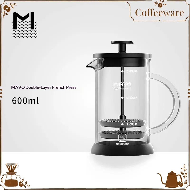 MAVO French Press Coffee Maker - French Press Coffee & Tea ulasan dan harga