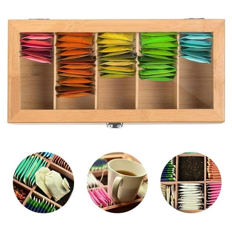 YANA50I Tea Bag Holder, 5 Comp - Coffee Tea Creamer ulasan dan harga