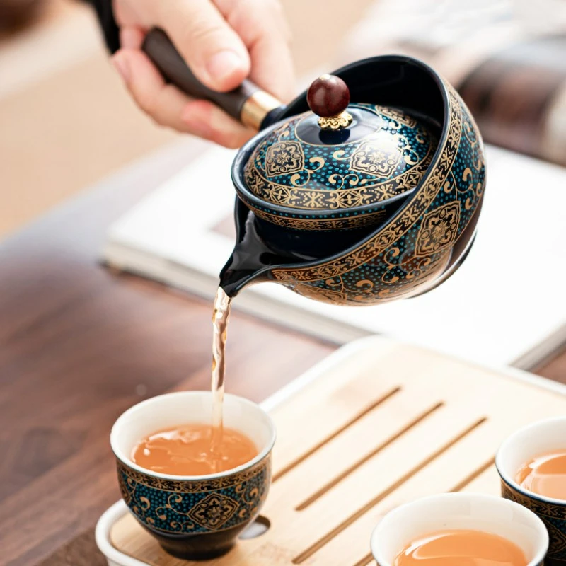 Chinese Kung Fu Tea Set Sand C - Gongfu Tea Set ulasan dan harga