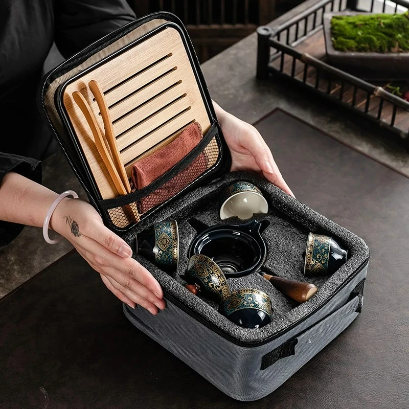 Chinese Kung Fu Tea Set Sand C - Gongfu Tea Set ulasan dan harga